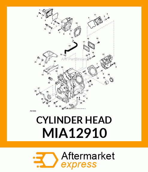 CYLINDER HEAD MIA12910