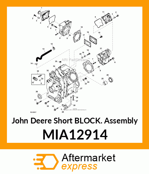 BLOCK, SHORT FD620D MIA12914