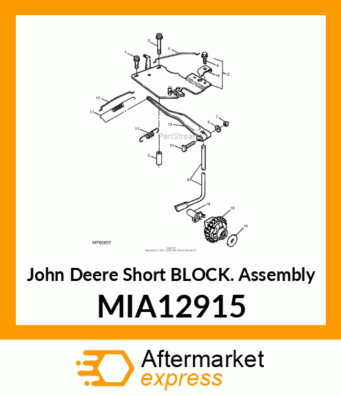 BLOCK, SHORT FD620D MIA12915