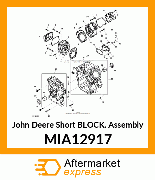 BLOCK, SHORT FD750D MIA12917