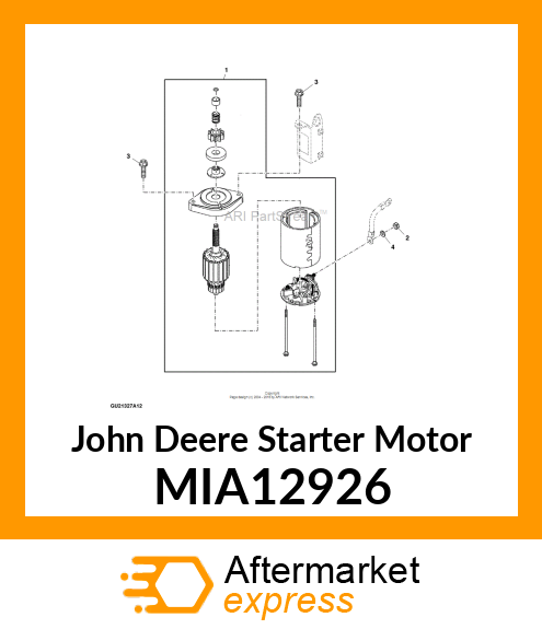 STARTER, ELECTRIC MIA12926