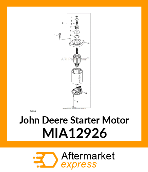 STARTER, ELECTRIC MIA12926