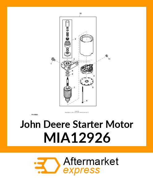 STARTER, ELECTRIC MIA12926