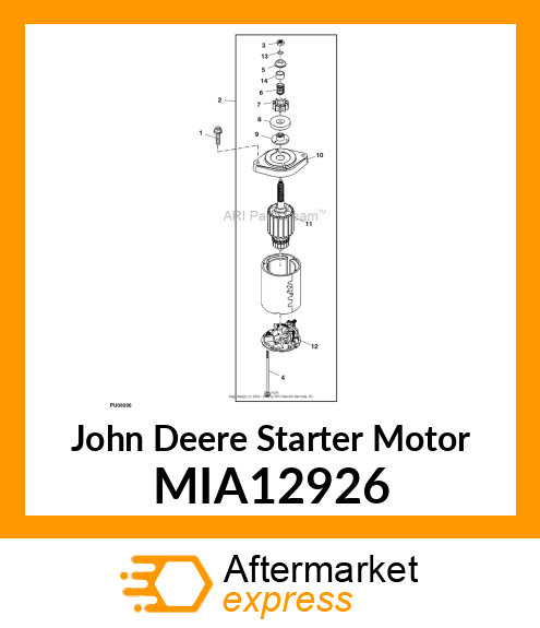 STARTER, ELECTRIC MIA12926