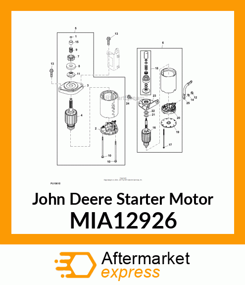 STARTER, ELECTRIC MIA12926