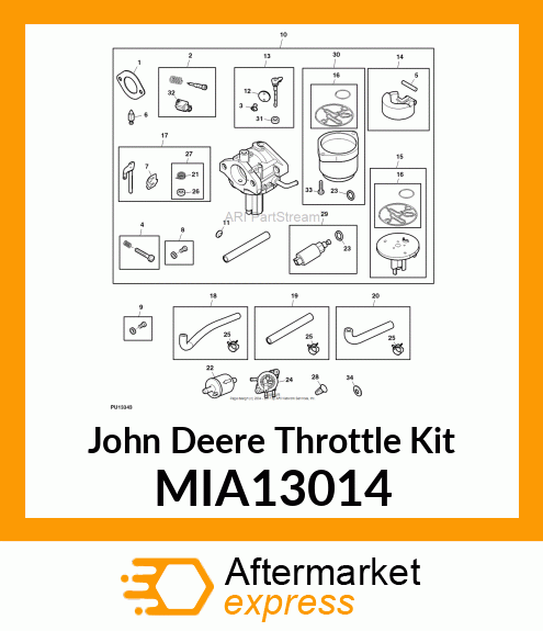 THROTTLE KIT MIA13014