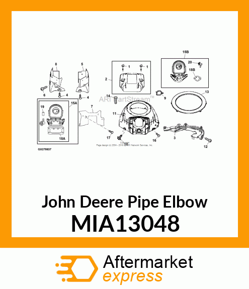 PIPE ELBOW, ELBOW MIA13048