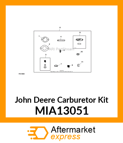 CARBURETOR KIT MIA13051