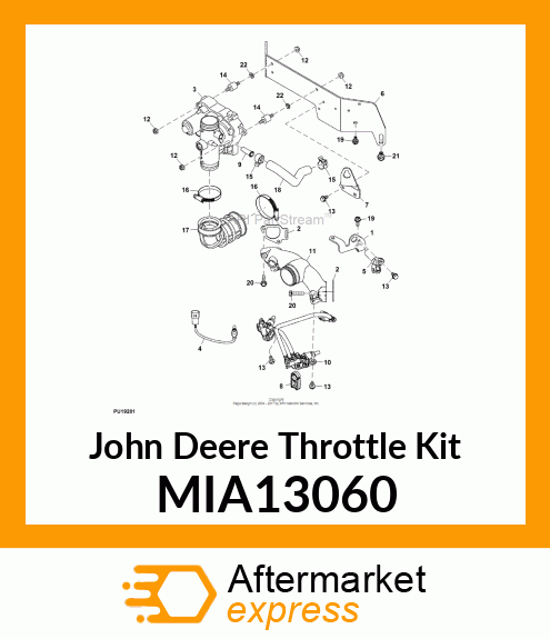 THROTTLE KIT MIA13060