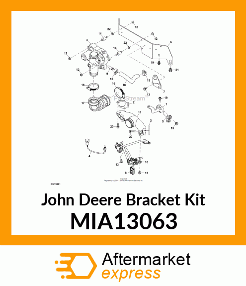 BRACKET KIT MIA13063