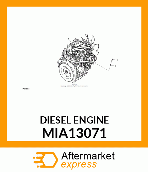 DIESEL ENGINE MIA13071