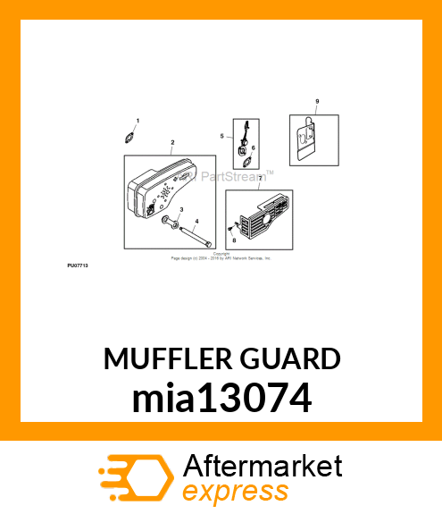 MUFFLER GUARD mia13074