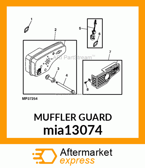 MUFFLER GUARD mia13074