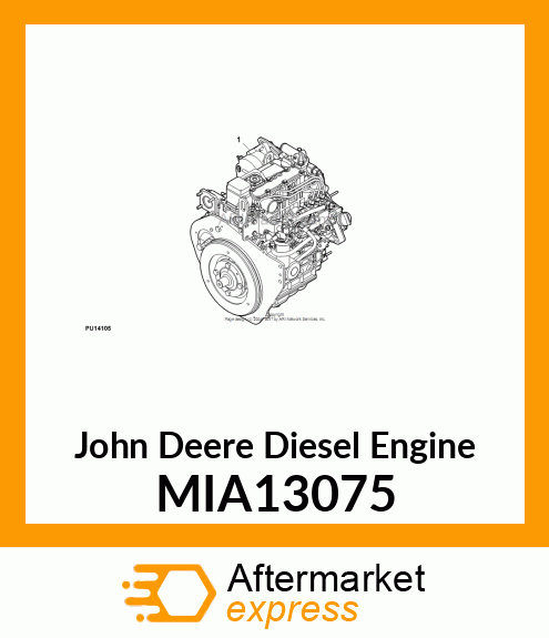 DIESEL ENGINE MIA13075