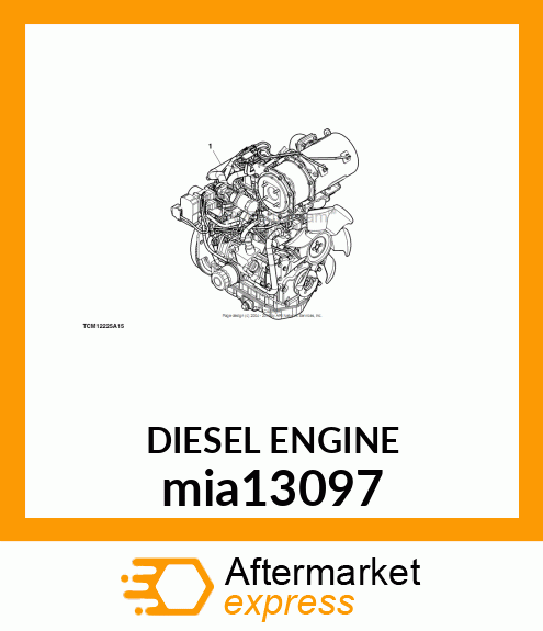 DIESEL ENGINE mia13097