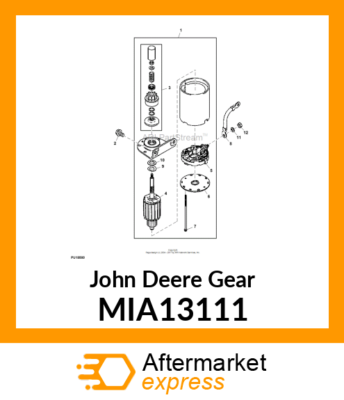 GEAR ASSY MIA13111