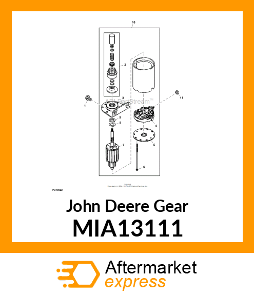 GEAR ASSY MIA13111