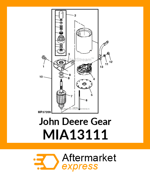 GEAR ASSY MIA13111