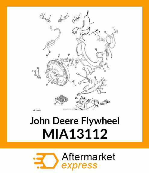 FLYWHEEL MIA13112