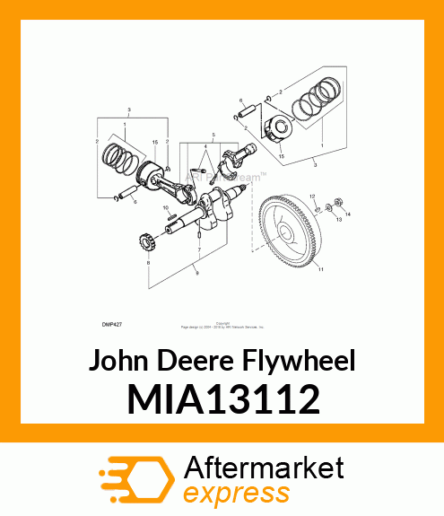 FLYWHEEL MIA13112