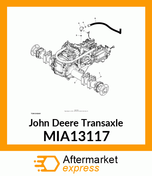 TRANSAXLE, 4WD, MY2016, MIA13117