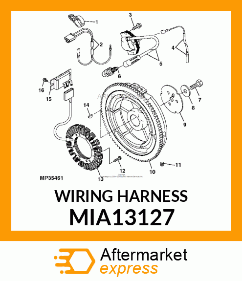 HARNESS, WIRE,6 MIA13127