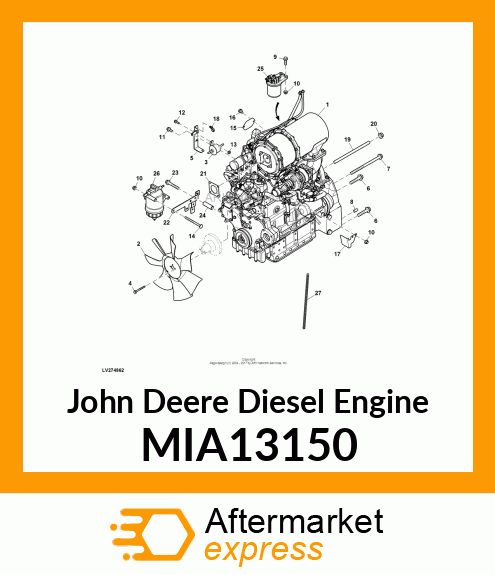 DIESEL ENGINE MIA13150