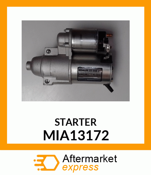 STARTER MOTOR, STARTER MIA13172