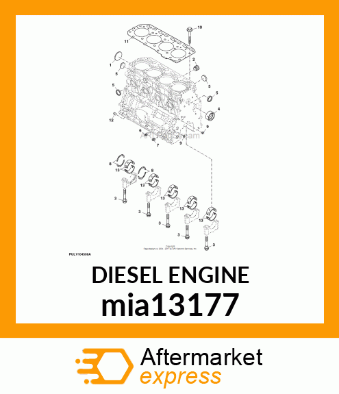 DIESEL ENGINE mia13177