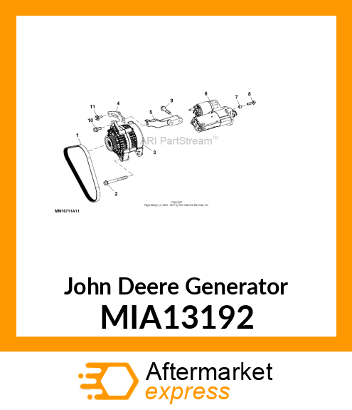 GENERATOR MIA13192