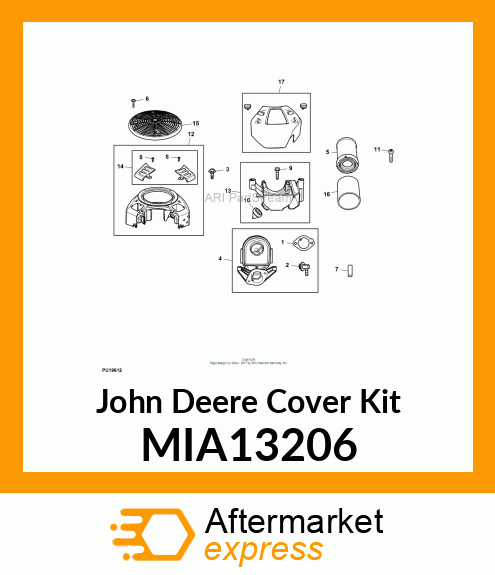 COVER KIT MIA13206