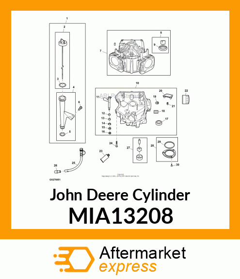 CYLINDER MIA13208