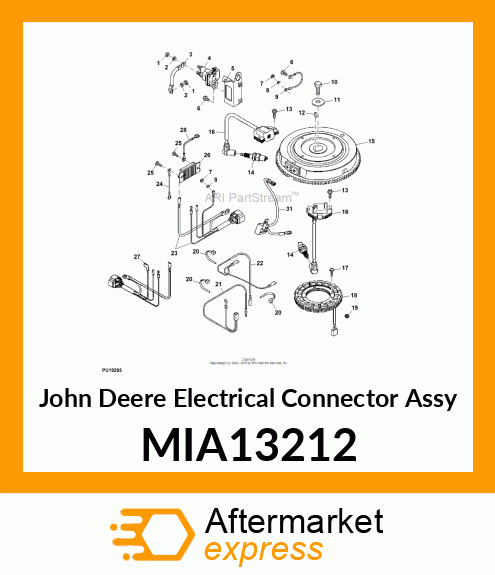 6 PIN CONNECTOR MIA13212