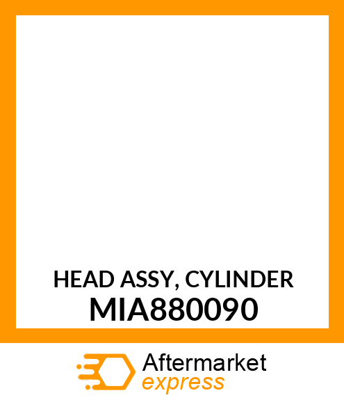 HEAD ASSY, CYLINDER MIA880090