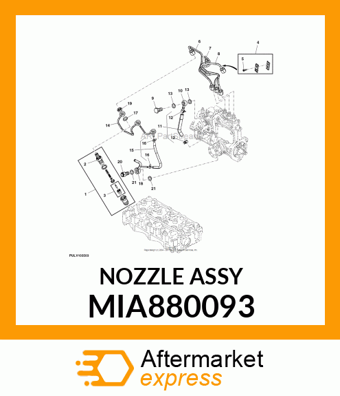 NOZZLE ASSY MIA880093