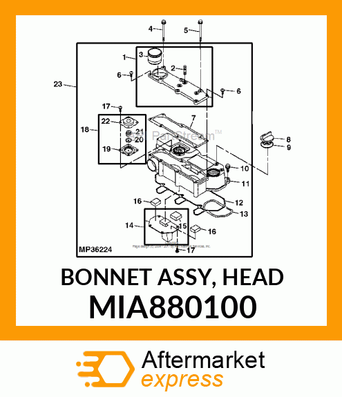 CYLINDER HEAD MIA880100