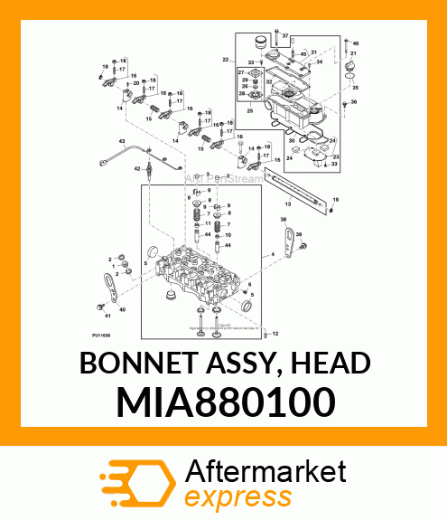 CYLINDER HEAD MIA880100