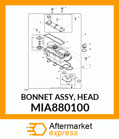 CYLINDER HEAD MIA880100