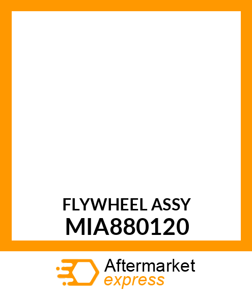 FLYWHEEL ASSY MIA880120