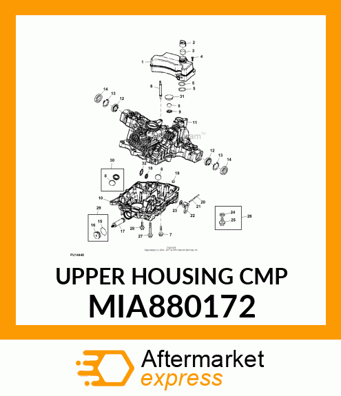 UPPER HOUSING CMP MIA880172