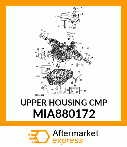 UPPER HOUSING CMP MIA880172