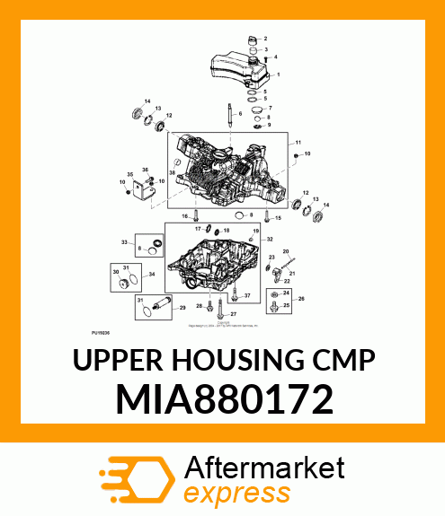 UPPER HOUSING CMP MIA880172