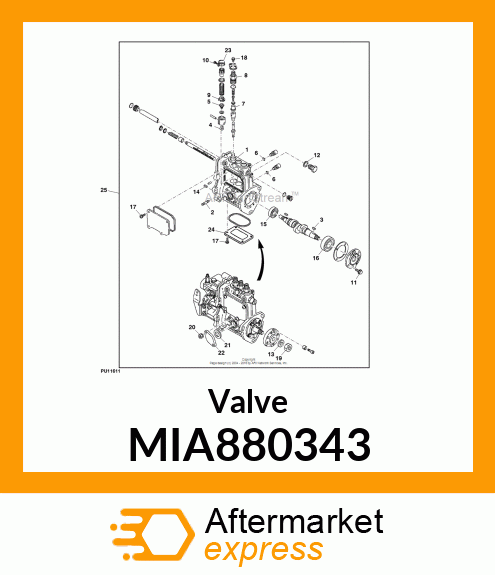 Valve MIA880343