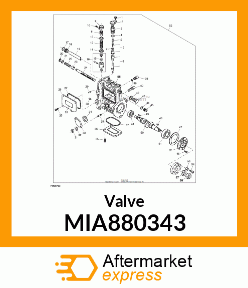 Valve MIA880343