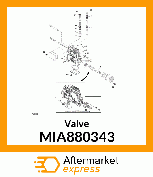 Valve MIA880343