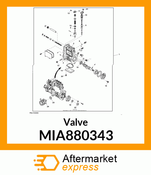 Valve MIA880343