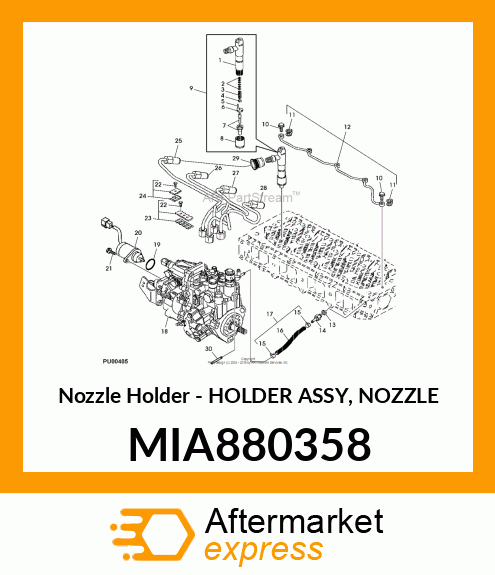 Nozzle Holder MIA880358