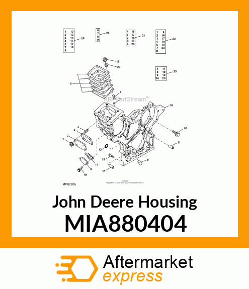 HOUSING ASSY, GEAR MIA880404