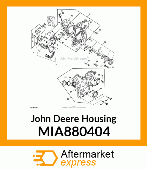 HOUSING ASSY, GEAR MIA880404