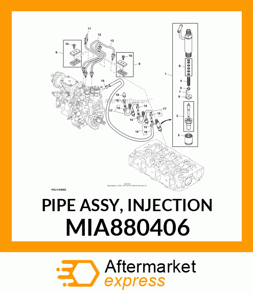 PIPE ASSY, INJECTION MIA880406